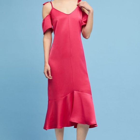 Anthropologie Dresses & Skirts - Anthropologie strap cold shoulder dress